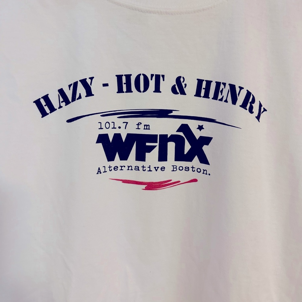 vintage Boston radio WFNX tee size 2x